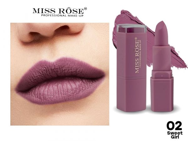 Cream lipstick Miss Rose, tone 02 Sweet Girl wholesale